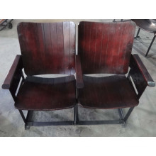 old cinema wooden chair